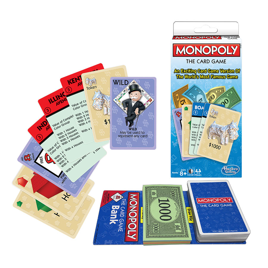 Monopoly The Card Game - - Fat Brain Toys