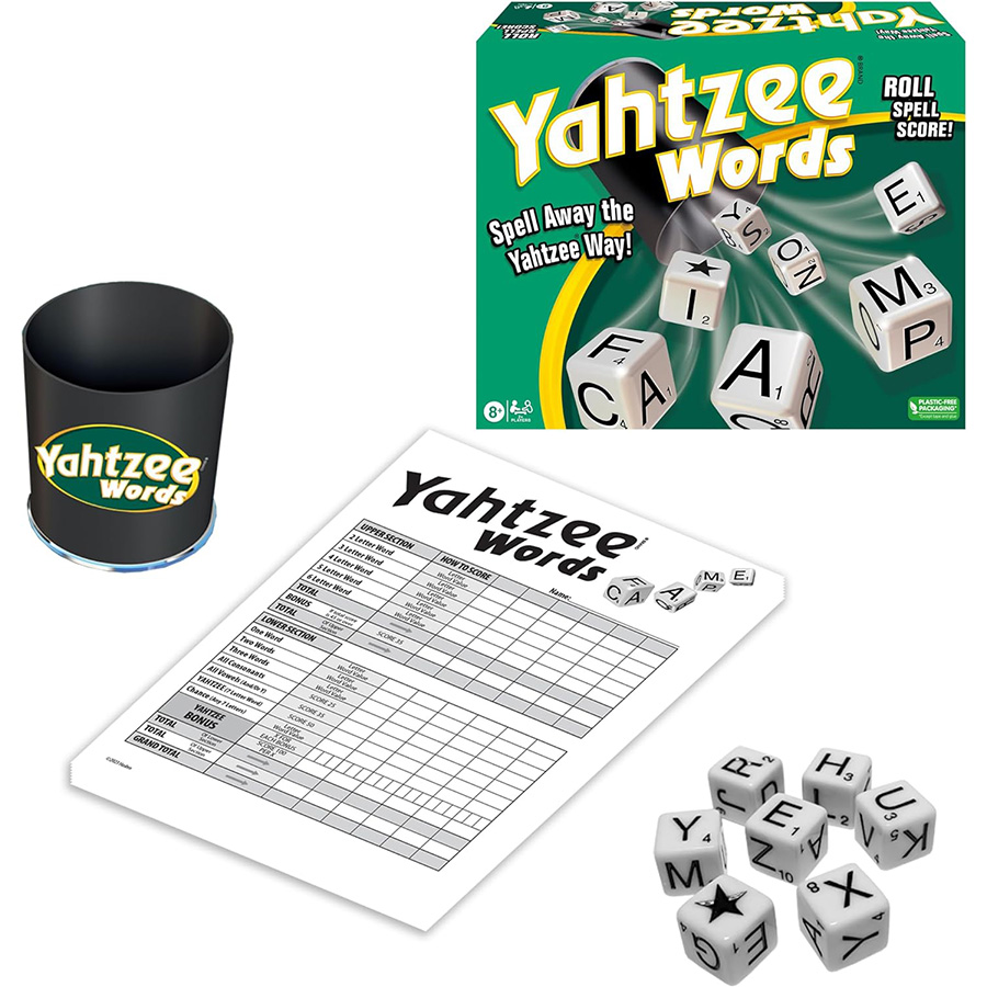 Yahtzee Words Fat Brain Toys