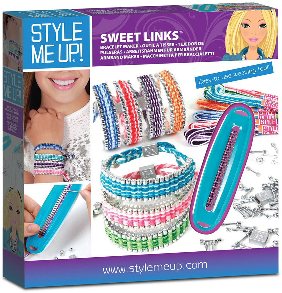 Style Me Up! Sweet Links Bracelet Maker - - Fat Brain Toys