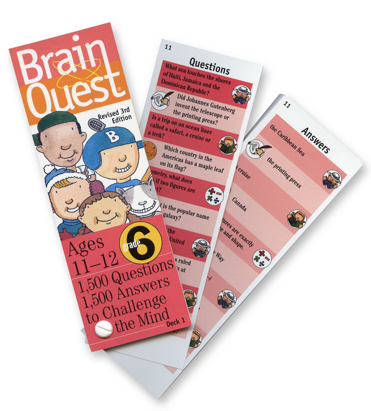 Brain Quest Grade 6 Fat Brain Toys