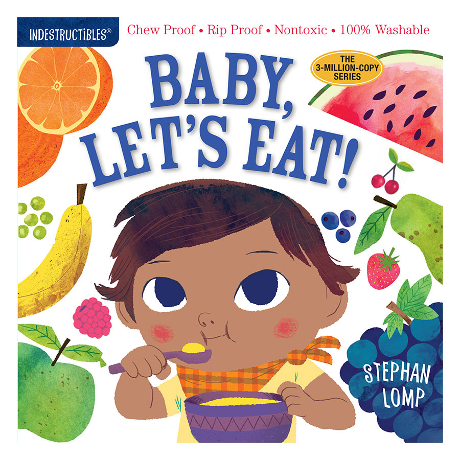 Indestructibles - Baby Let's Eat - - Fat Brain Toys