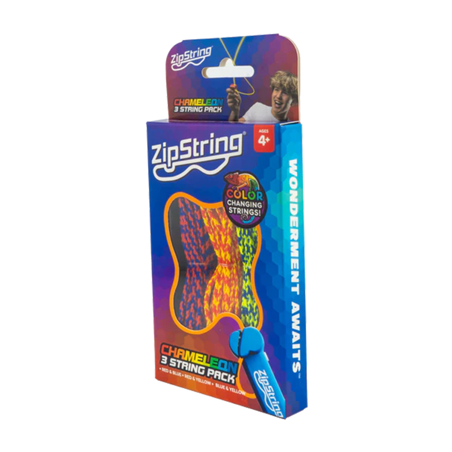 Zipstring Chameleon String Pack - - Fat Brain Toys