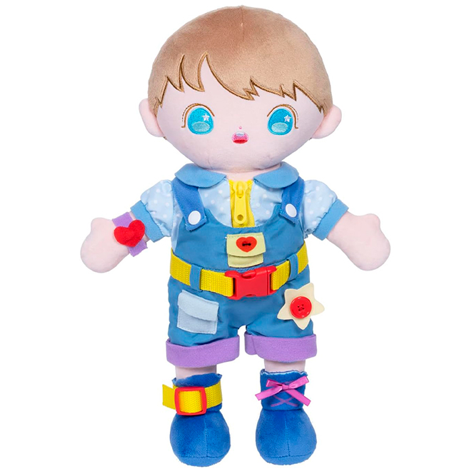 Buckle N Learn Montessori Liam Doll