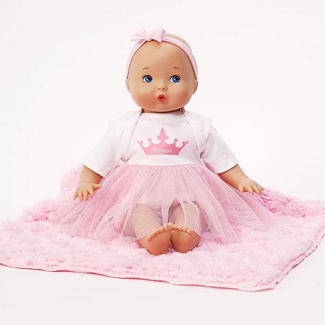 Madame Alexander Sweet Baby Nursery Little Love Princess and Blanket Adorable! 