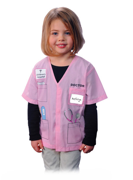 My 1st Career Gear - Pink Doctor - - Fat Brain Toys