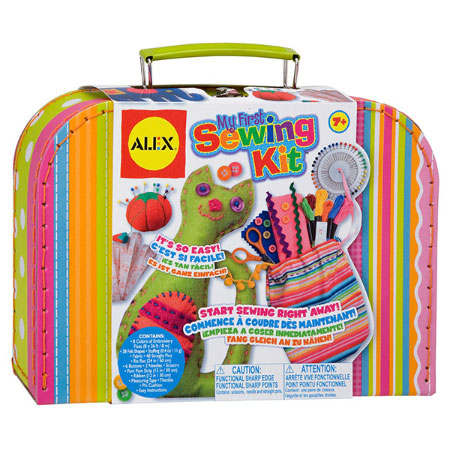 My 1st Deluxe Sewing Machine Kit - - Fat Brain Toys