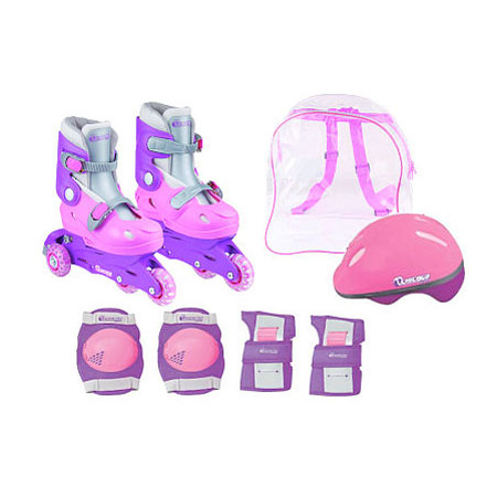 Chicago InLine Skate Training Set - Pink - - Fat Brain Toys