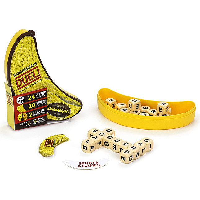 Bananagrams DuelFun Portable Head-to-Head Word Game