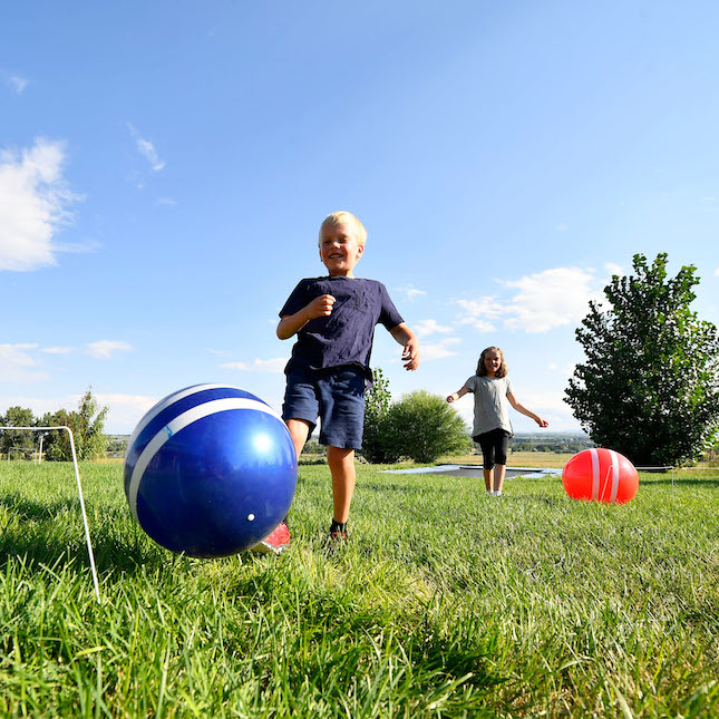 Giant Kick Croquet - - Fat Brain Toys