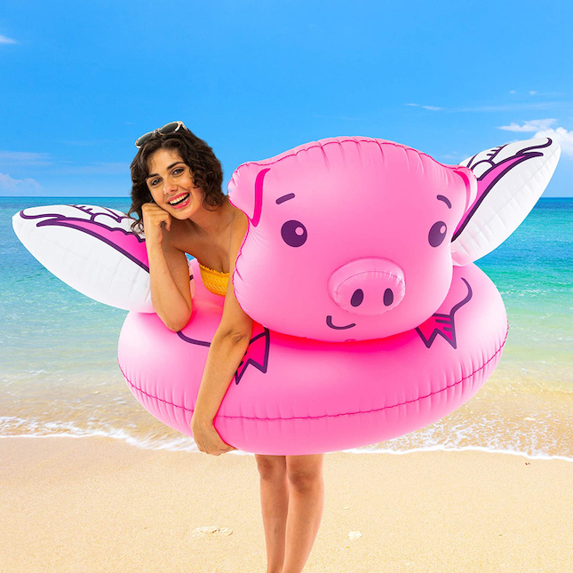 Pig cheap pool float