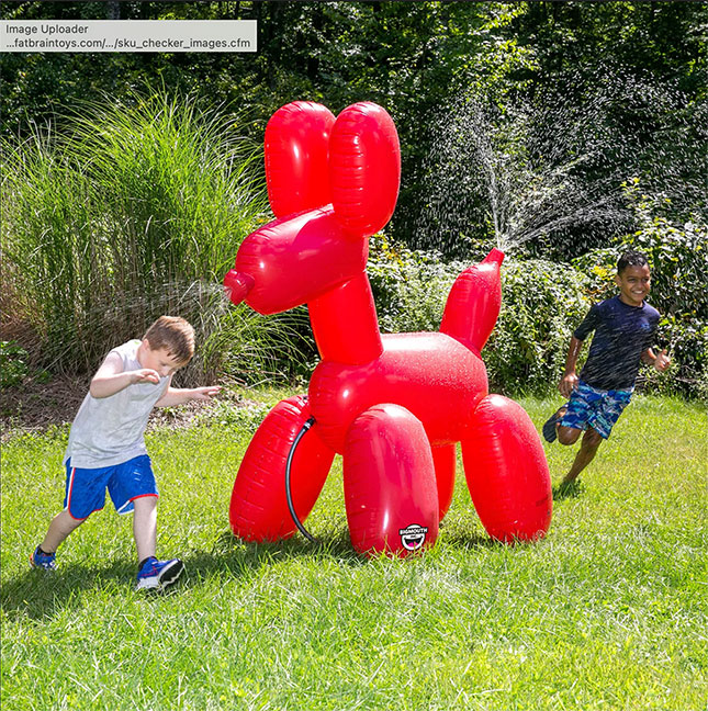 Inflatable cheap brain toy