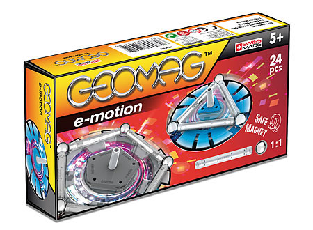 GEOMAG E-Motion Power Spin 24 pc - - Fat Brain Toys