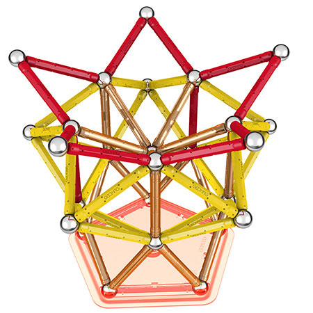 Geomag Color - 120 pc - - Fat Brain Toys