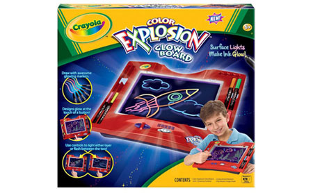 Color Explosion Glow Board - - Fat Brain Toys