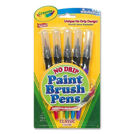 Crayola 5ct Paint Brush Pens