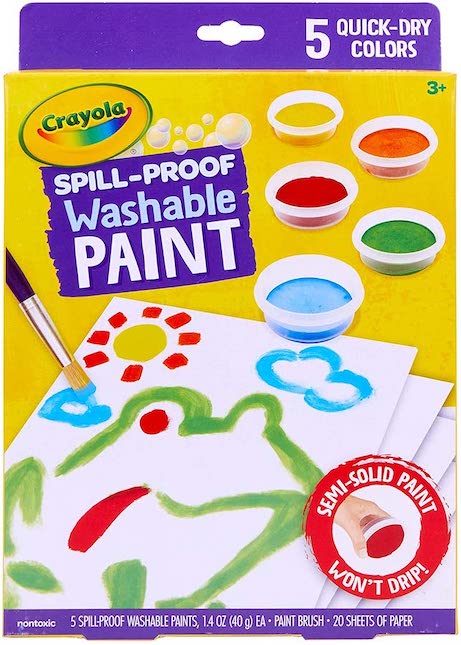 Crayola Spill Proof Washable Paint Set