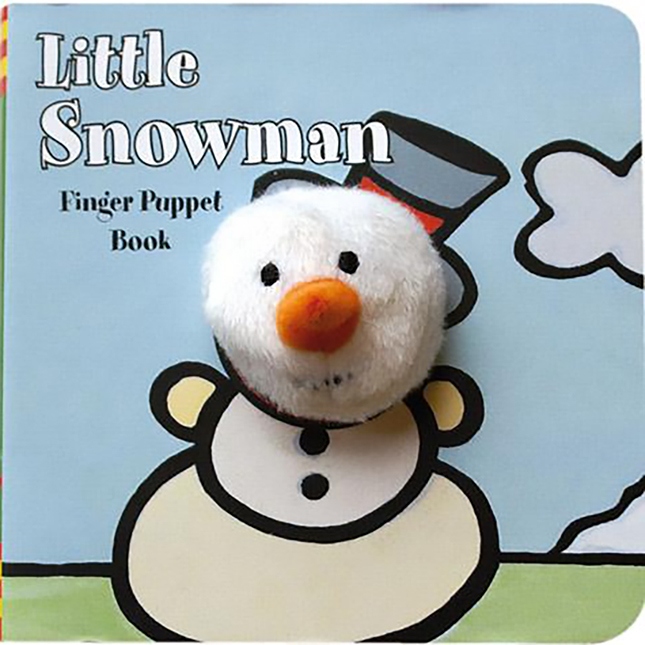 Little Snowman Finger Puppet Book - Best for Ages 0 to 3