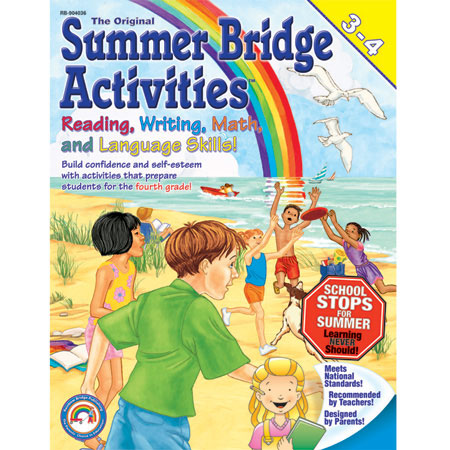 Summer Bridge Activity Book (3-4) - - Fat Brain Toys