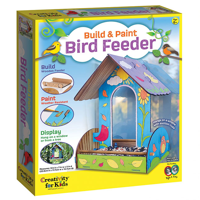 Wooden Arts and Crafts for Kids, 2-Pack Make Your Own Bird Feeder Pain –  Soyeeglobal