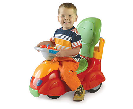 4 in 1 Ride on Car - - Fat Brain Toys