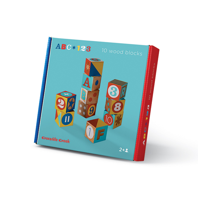 ABC - 123 Wood Blocks - Best Building & Construction for Ages 2 to 4