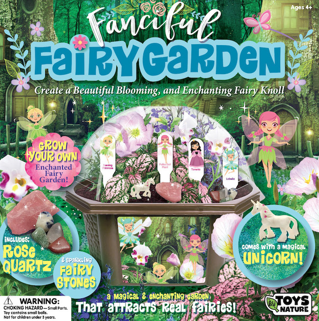 Fanciful Fairy Garden Biosphere Terrarium Fat Brain Toys