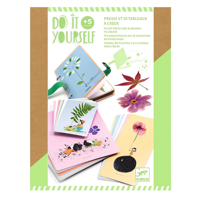 DJECO Inspirational Nature Plant Press - Imagine That Toys