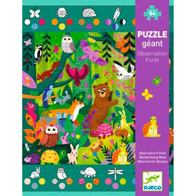 Enchanted Forest Observation Puzzle Best for Ages to 10