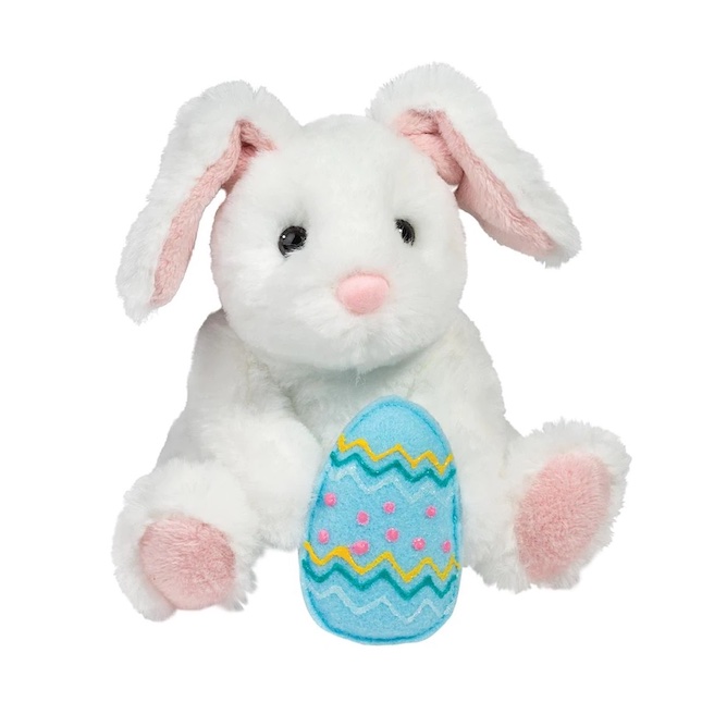 Rosie Bunny with Easter Egg - 5.5 inch - - Fat Brain Toys