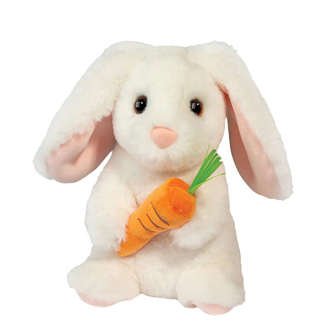 Zen Bunny with Carrot - - Fat Brain Toys