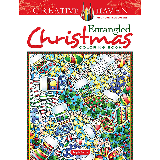 Coloring Books For Kids Ages 2-4: Creative haven christmas