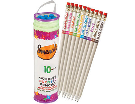 Color Smencils 10 Pack - Colored Scented Pencils - - Fat Brain Toys