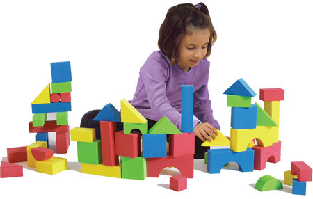 Educolor Blocks - Set of 30 - - Fat Brain Toys