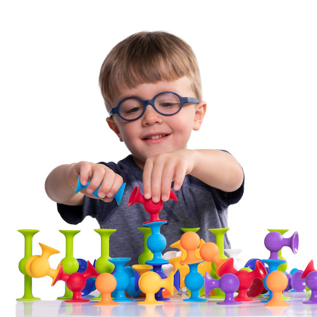 Miniature suction cup construction set Suction block Toys for Kids 30 PCS 