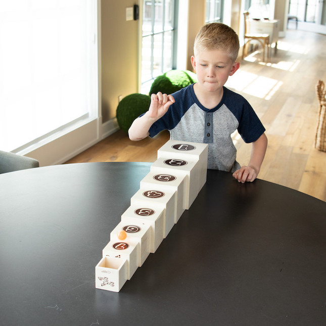 fat brain toys box and balls game