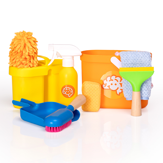 How to Make a Kid's Cleaning Caddy-So They Will Actually Clean