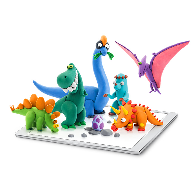 Hey Clay, Air Dry Clay Dinosaur Kit