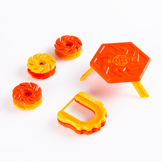 Bizak Magshuto Magkit Trainingsset Orange - Magnetisches Wurfspiel Ab 8 Jahren