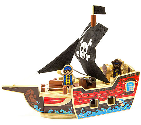 Pirate Ship - - Fat Brain Toys