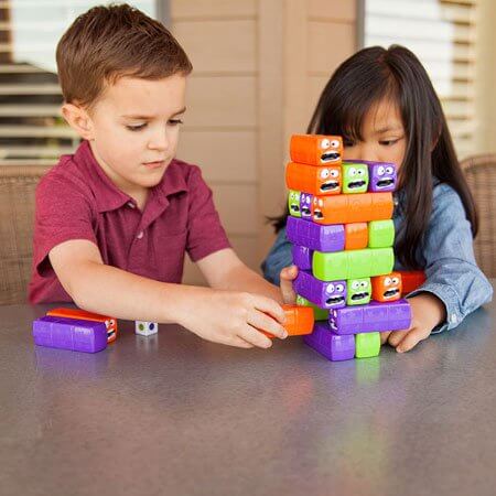 Wobbly Worms Tower Balancing Game/kids Birthday Christmas Gift *FREE POST* 