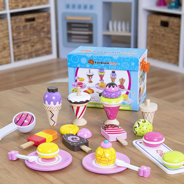 27 Piece set with Dra... Pretend and Play Childrens Kitchen Dishes Set for Kids 