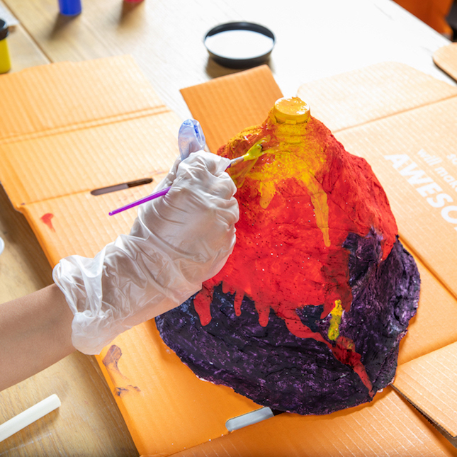 Surprise Ride - Build & Paint a Volcano Science Kit