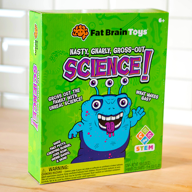 Weird Science TOTALLY GROSS Disgusting Chemistry Set Childrens Kids Activity Kit 