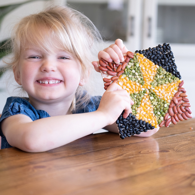Surprise Ride - Make a Barn Quilt with Seed Art Activity Kit