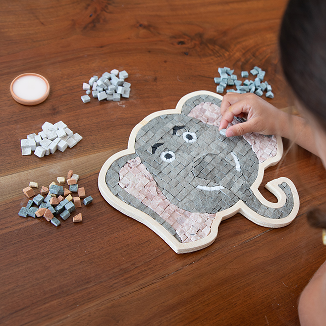 Fat Brain Toys Make A Real Mosaic - Elephant