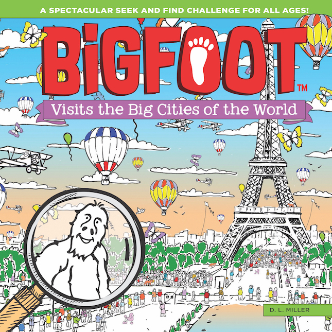 BigFoot Visits the Big Cities of the World Seek and Find -