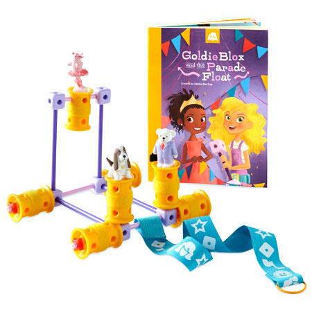 GoldieBlox and the Parade Float - - Fat Brain Toys