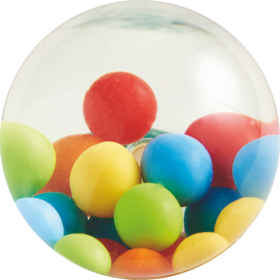 what's inside a bouncy ball
