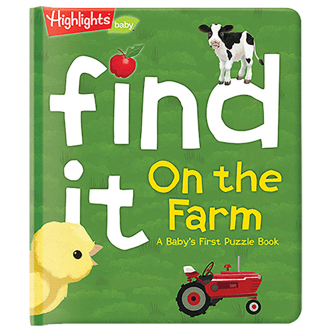 Highlights Find It! Padded Board Book - On the Farm