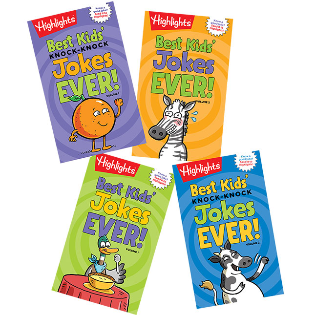 Highlights Best Kids Jokes Ever 4 Book Set Best For Ages 6 To 10
